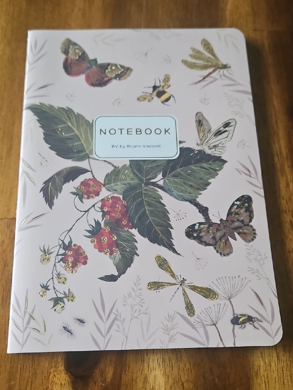 Bruno Visconti Floral and Butterfly Journal.